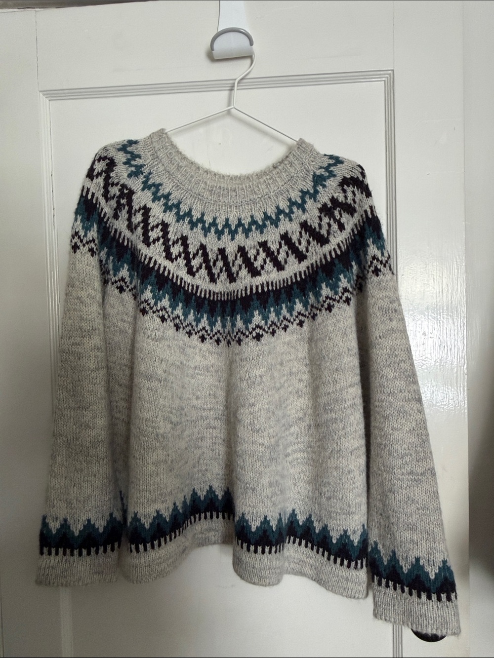 THE GREAT. Fair Isle Sweater, new condition